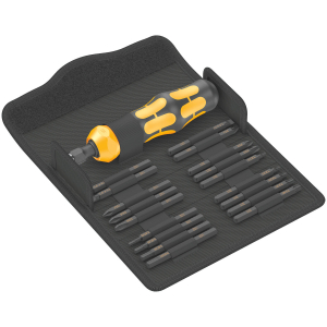 WERA - Set di avvitatori a percussione KK900, Numero pezzi: 19