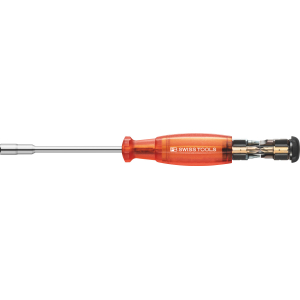 PB SWISS TOOLS - Portabit “Insider Long” con bit da 1/4 pollice con magnete, Lunghezza lame: 110 mm