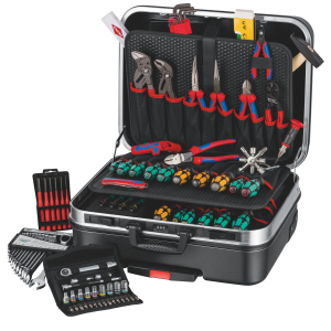 KNIPEX - Assortimento di utensili “BIG Basic Move” per meccanica 90 pezzi, Numero di utensili: 90
