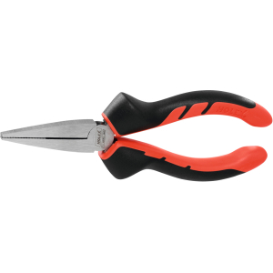 HOLEX - Pinza a becchi lunghi, piatti, lucidata, con manici, Lunghezza complessiva: 160 mm