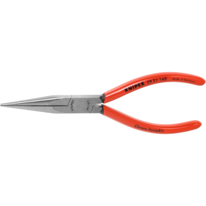 KNIPEX - Pinza a becchi mezzotondi, lucidata, Lunghezza complessiva: 160 mm