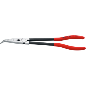KNIPEX - Pinza di montaggio, esecuzione lunga, angolazione a 45°, Lunghezza complessiva: 280 mm