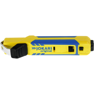 JOKARI - Coltello spelacavi di sicurezza, TiN, Per ⌀ Cavo: 8-28 mm