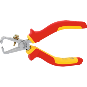 GARANT - Pinza spellafili, esecuzione cromata isolata a norme VDE, Lunghezza complessiva: 160 mm