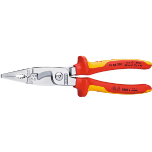 KNIPEX - Pinza per installazioni isolamento a norme VDE, Lunghezza complessiva: 200 mm