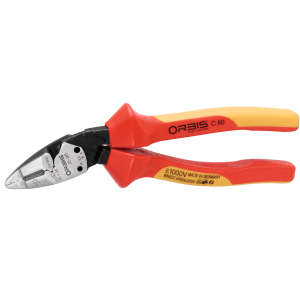ORBIS - Tronchese a tagliente laterale multifunzione isolamento a norme VDE, Lunghezza complessiva: 180 mm