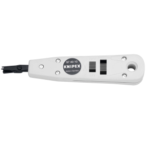 KNIPEX - Utensile di inserimento per LSA-Plus con la stessa struttura, Per ⌀ Conduttore: 0,4-0,8 mm