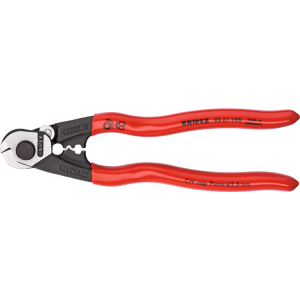 KNIPEX - Cesoia per funi metalliche, Lunghezza complessiva: 190 mm