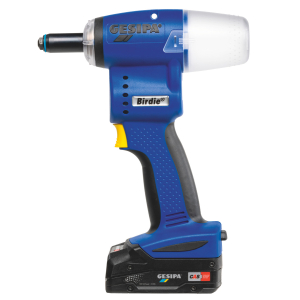 GESIPA - Strumento per rivetti ciechi a batteria Birdie, Modello: CAS