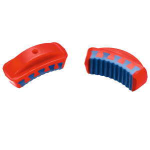 KNIPEX - Ganasce di ricambio in plastica bicomponente, 2 paia, Lunghezza complessiva: 250 mm