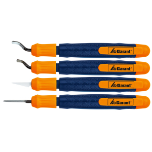 GARANT - Assortimento di sbavatori / raschietti, Numero pezzi: 4