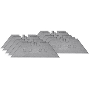 LUTZ BLADES - Set di 10 lame di ricambio a forma trapezoidale “experience”, Numero: 10