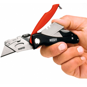 BESSEY - Set di cutter con lama rientrante, Numero pezzi: 20