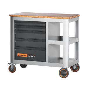 GARANT GRIDLINE - Carrello a banco con 5 cassetti estraibile da entrambi i lati, 20x16G, Numero dei cassetti: 5