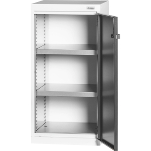 GARANT GRIDLINE - Armadio base con ante battenti in lamiera piena, Armadio base, Altezza: 1000 mm