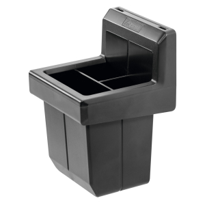 GARANT EASYFIX - Custodia di plastica con 3 scomparti, Larghezza: 73 mm