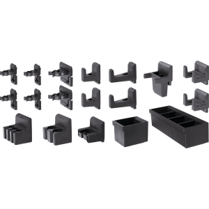 GARANT EASYFIX - Set di ganci e supporti ganci in plastica, Modello: 1