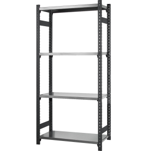 GARANT - Scaffale ad innesto, elemento base, Profondità 500 mm, Altezza: 2000 mm