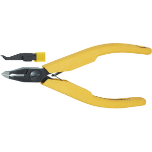 LINDSTRÖM - Tronchese a tagliente laterale per elettronica con becchi rastremati lunghi, SFW, Lunghezza complessiva: 118 mm